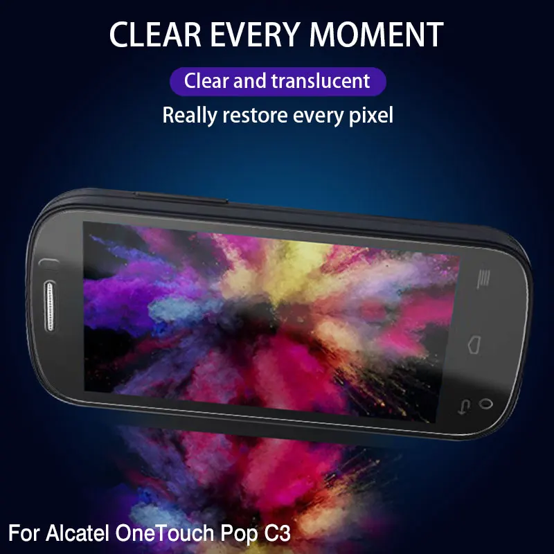 Закаленное стекло для Alcatel OneTouch Go Play Pop star Передняя Защитная пленка экрана C3