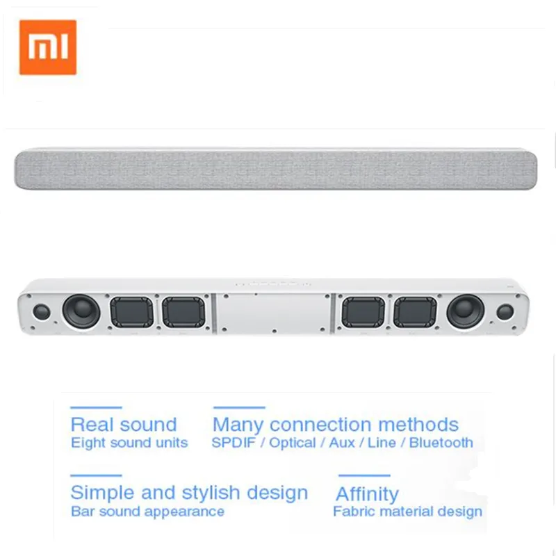 Оригинальный Xiaomi Bluetooth беспроводной Саундбар для телевизора динамик поддержка