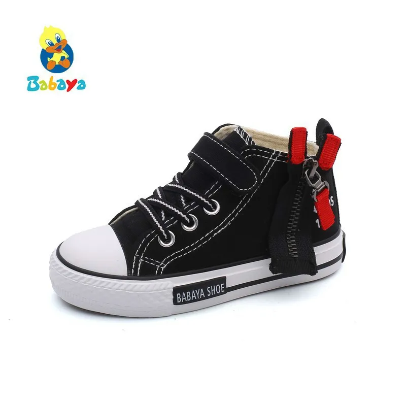 Babaya Children Canvas Shoes Boys Breathable 2019 Spring New Kids For Girl Casual Fashion High Quality | Детская одежда и обувь