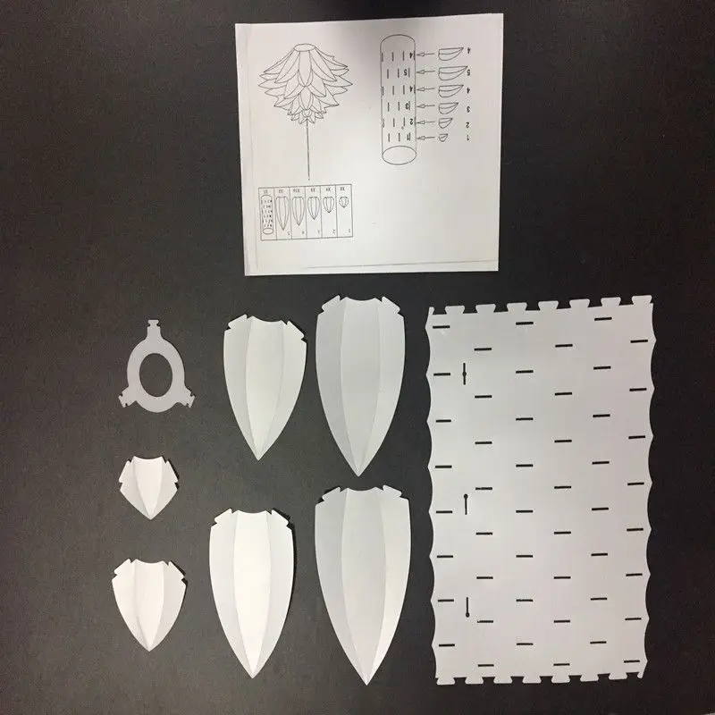 1 шт. подвесной светильник бумажный абажур s кафе ресторан потолочный украшение