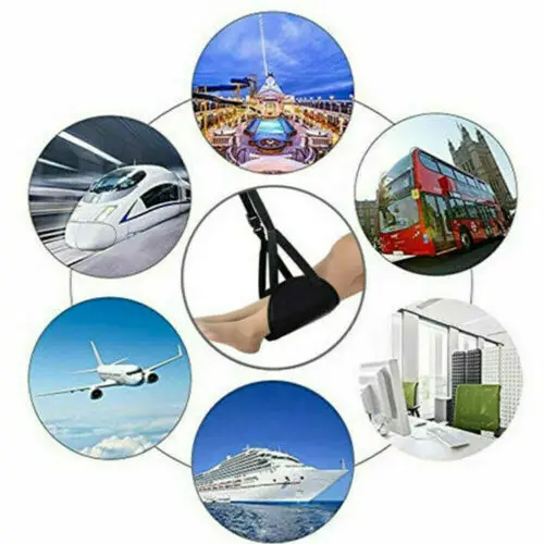 Подставка для ног портативная дорожная подставка гамак переносная подушка