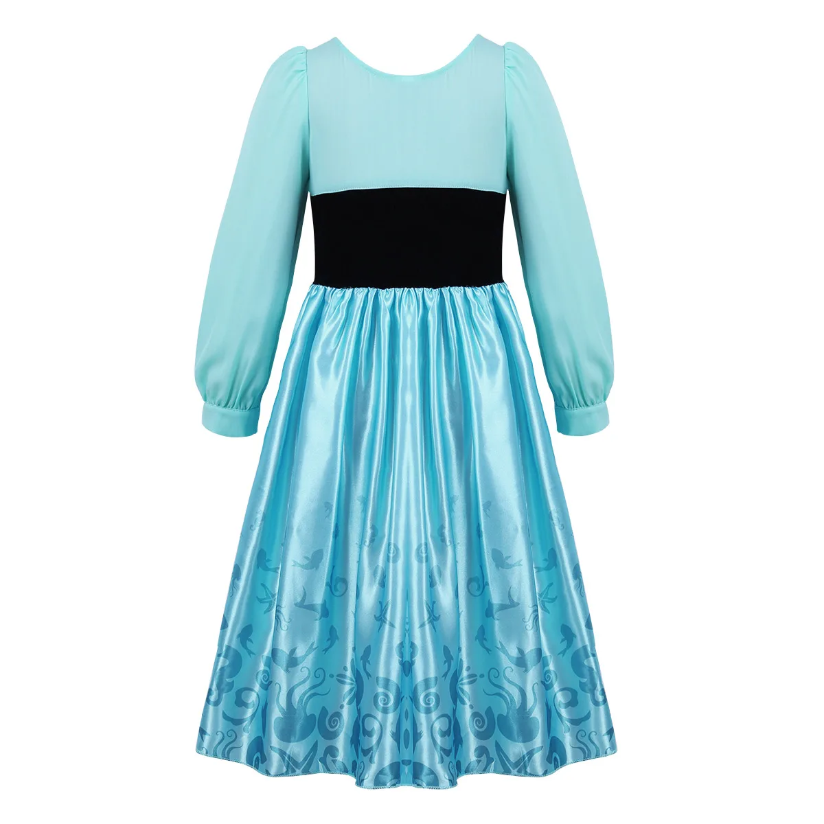 Детский карнавальный костюм для девочек Карнавальный Костюм Русалки шифоновое