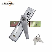 ms801 zinc alloy cabinet lock with handle steel cabinet plane lock safety electric industrial distribution box plane lock