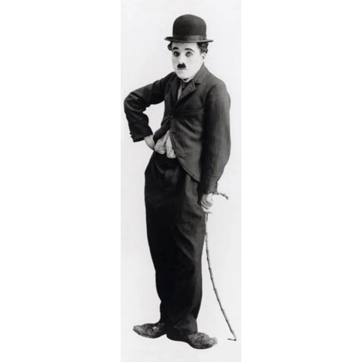 Ламинированный плакат Charlie Chaplin Tramp (21x62)|Таблички и знаки| |