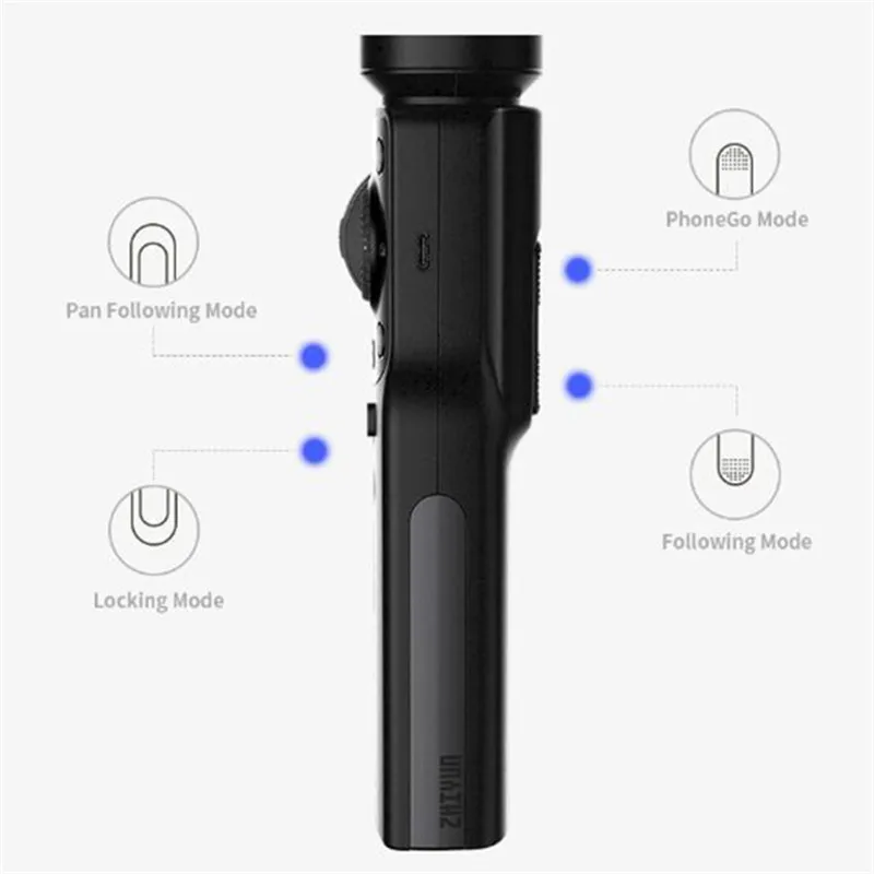 Zhiyun Smooth 4 бесщеточный 3 осевой ручной шарнирный стабилизатор для камеры iPhone X 8 Plus 7