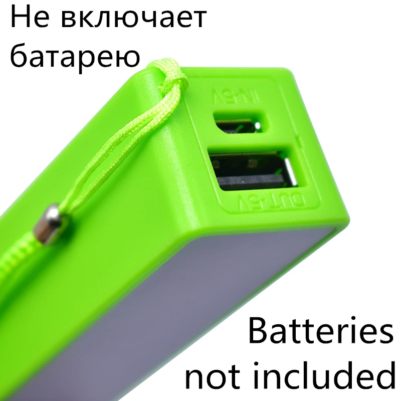 Без держателя батареи Коробка Чехол портативный мобильный телефон банк питания