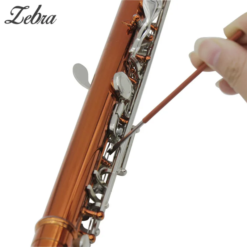 Zebra 1 шт. красный саксофон флейта инструмент для ремонта портативный кларнет