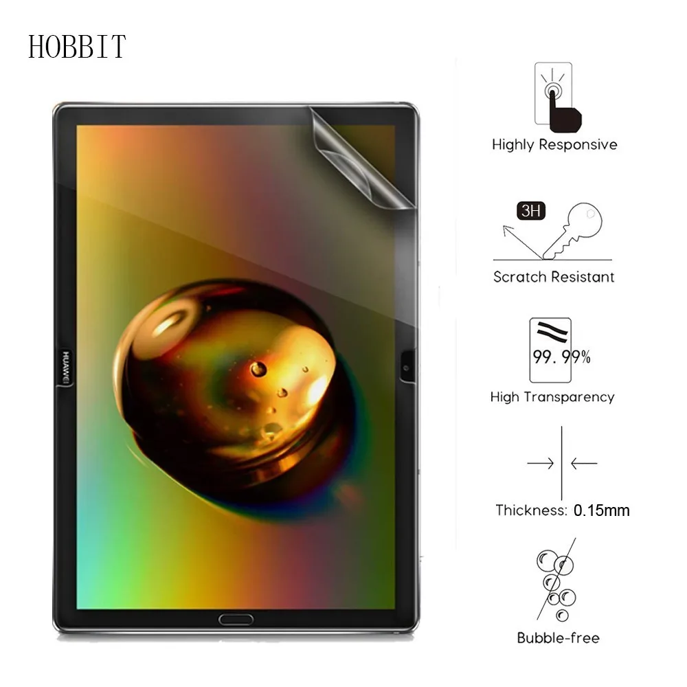 Прозрачная защитная пленка для экрана Huawei MediaPad M5 lite 10 1 дюйма ЖК экран с защитой от
