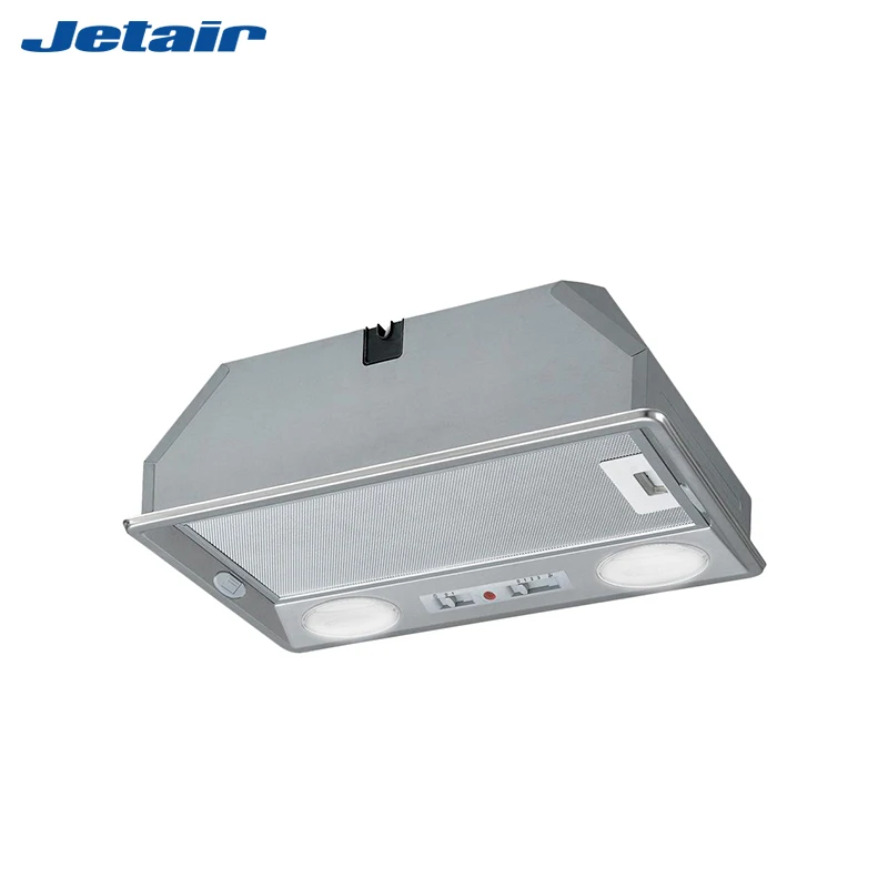 Вытяжка встраиваемая Jet Air Betta 60/GR/BK GL led | Бытовая техника