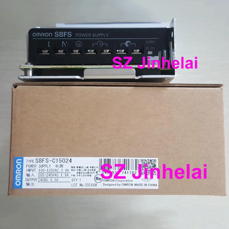 OMRON S8FS-C15024 Authentic original Switching power supply  24VDC  6.5A блок питания