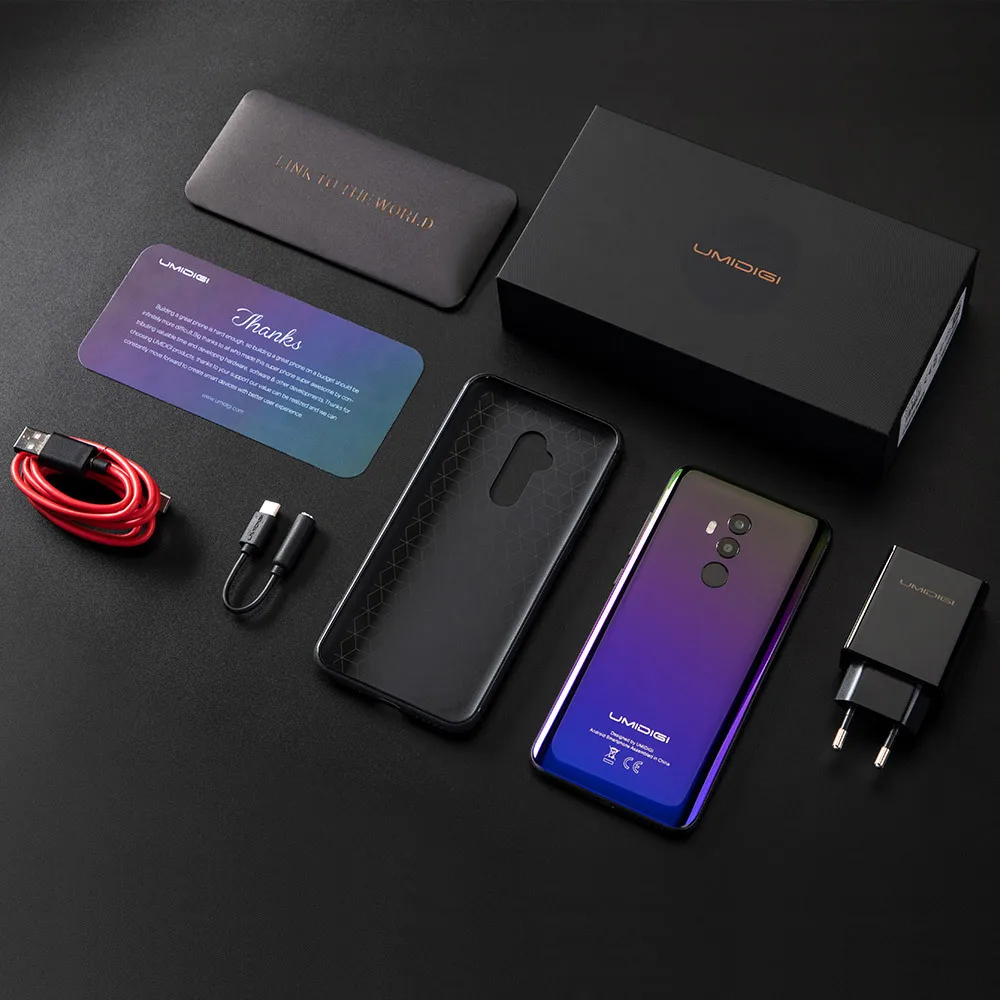 UMIDIGI Z2 специальное издание Global Band 6 2 &quotFHD + полный экран Helio P23 4G 64GB F/1.7Big ApertureCamera Android