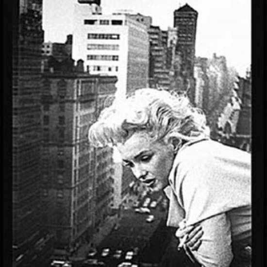 Marilyn Monroe балкон плакат печать (16X20)|Таблички и знаки| |