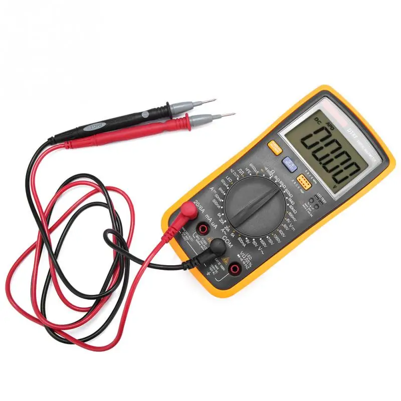 

DT87 Multimeter 6000 Counts AC/DC Volt Amp Ohm Capacitance Frequency meter Duty Cycle Diode Test Multi-meter