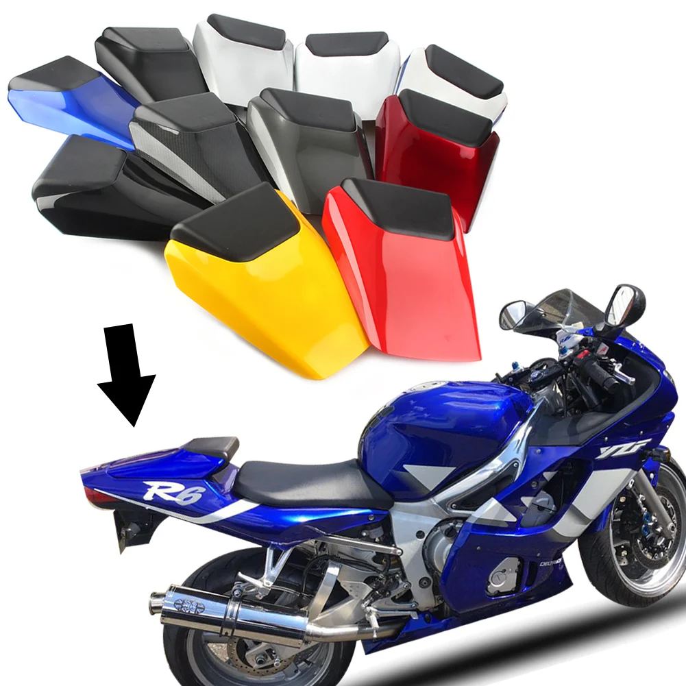 YZF R6 1998 2002 задняя крышка пассажирского КЛОБУКА заднего сиденья GZYF запасные части