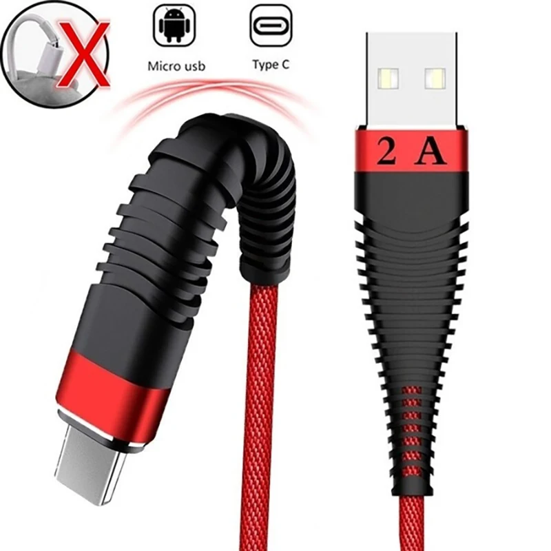 Кабели USB Type-C Mermaid 1 м/3 фута USB-кабель для быстрой зарядки и передачи данных Samsung