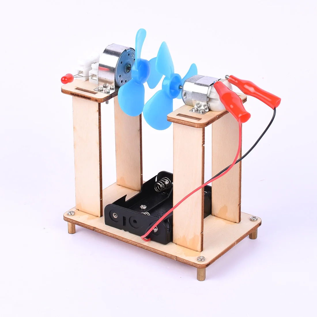 1 Набор игрушечных ветрогенераторов DIY изобретение Наука Наборы для