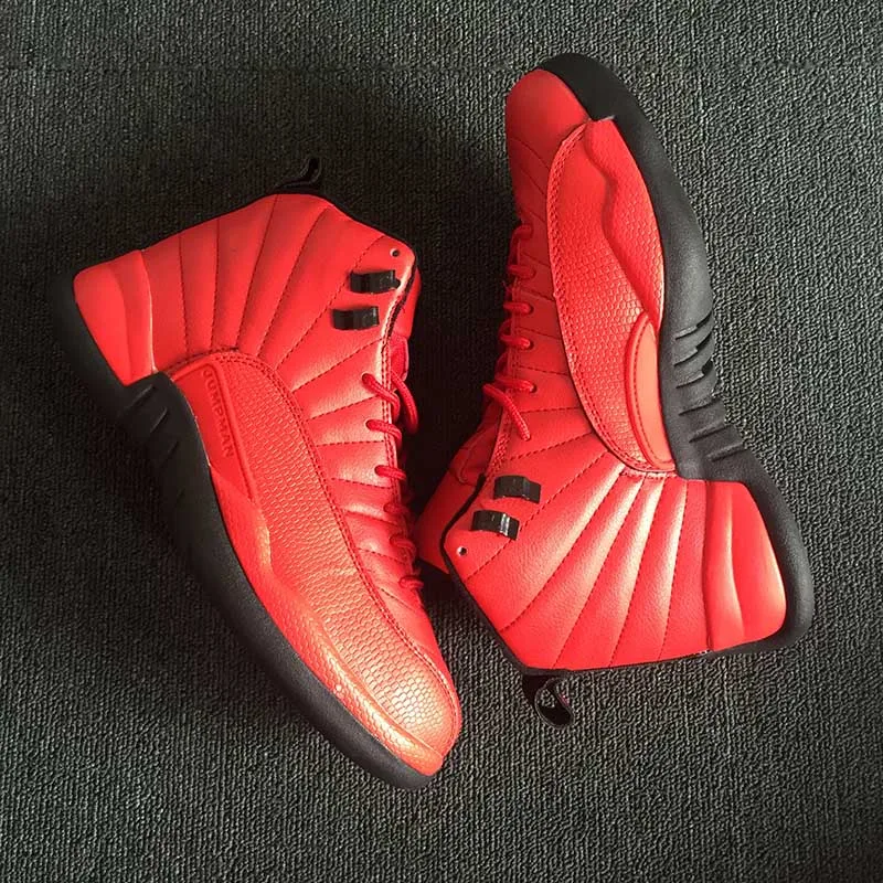 Оригинальный AJ12 мужские кроссовки Баскетбол Спортивная обувь Кроссовки Бег