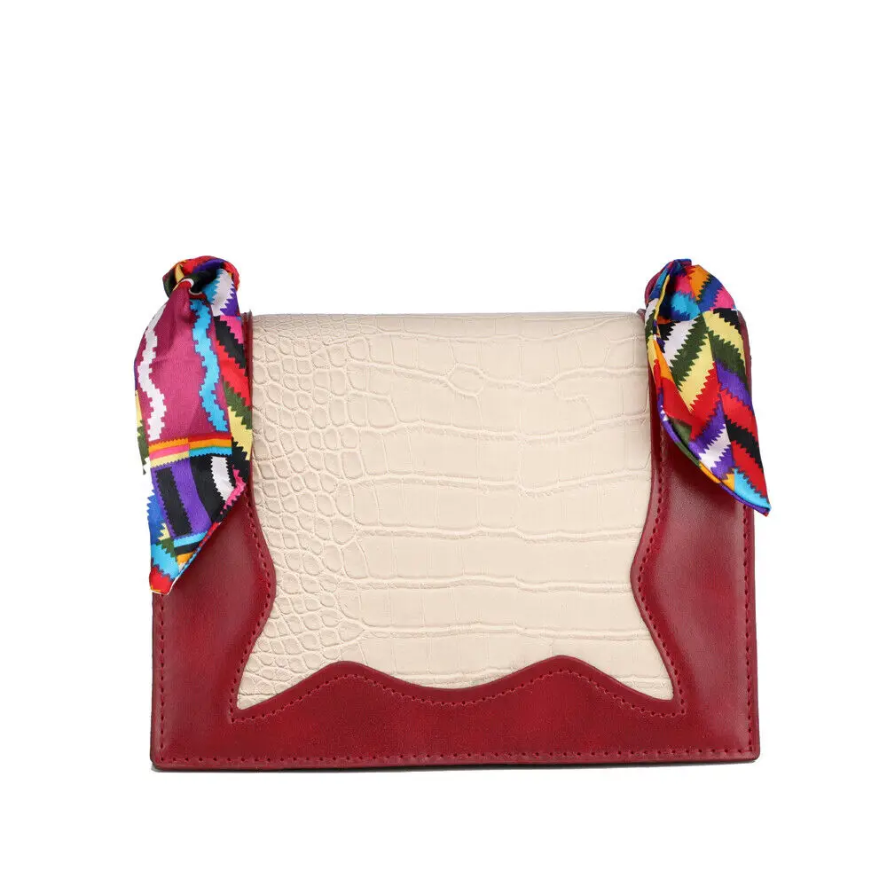 Кожаная сумка с клапаном сумки через плечо для женщин новый бренд Женская