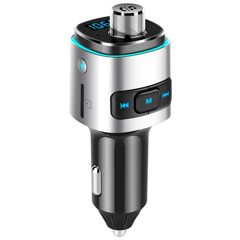 Fm передатчик Быстрая зарядка Qc3.0 автомобильное зарядное устройство