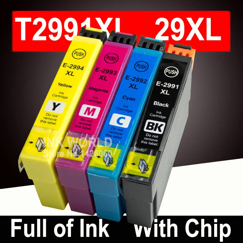 Для печатающей головки Epson XP-452 XP-455 XP-245 XP-342 XP-345 XP-442 XP-445 XP-247 Европы картридж с