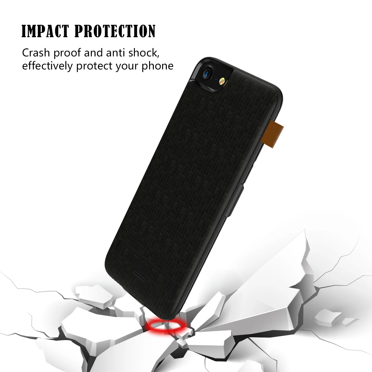 Батарея Зарядное устройство чехол для iPhone 6/6s/iPhone 7 Plus/8 5500 мА/ч Мощность банк