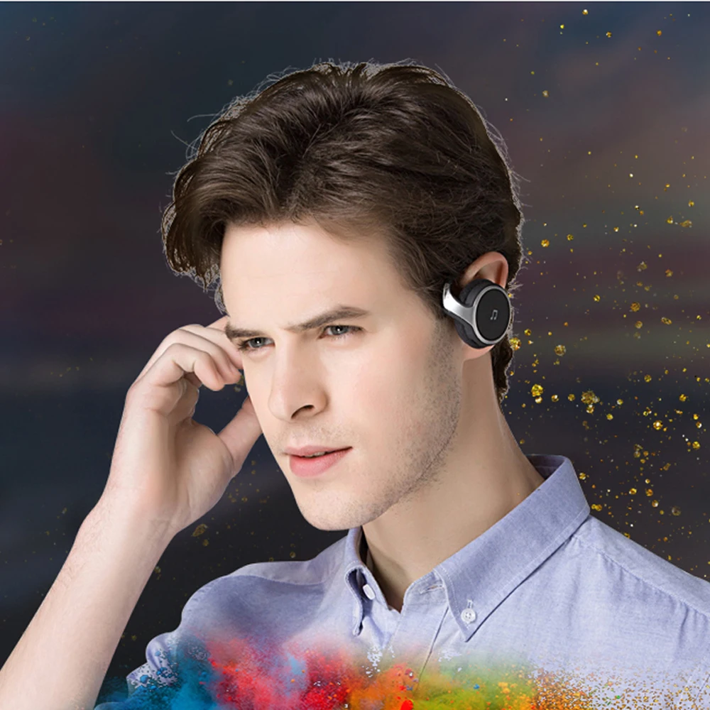 Спортивные Bluetooth наушники Suicen AX 698 с поддержкой TF карты 32 ГБ FM радио портативные