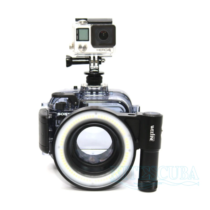 NiteScuba Дайвинг Сверхлегкий адаптер Hotshoe крепление для GoPro Canon Sony Nikon камера корпус