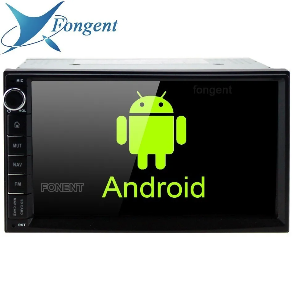 7 дюймовый универсальный автомобильный мультимедийный плеер 2 Din Android 8 0 радио IPS GPS