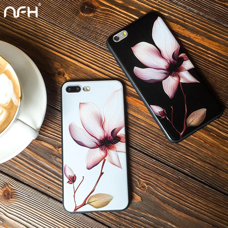 Матовый чехол для телефона iPhone 5 8 7 X 6 S 10 силиконовый мягкий из ТПУ iPhone8 на