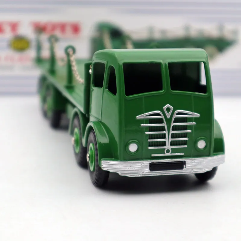 Atlas Dinky Supertoys No.905 Foden Плоская тележка с цепочками мята/коробка литья под давлением