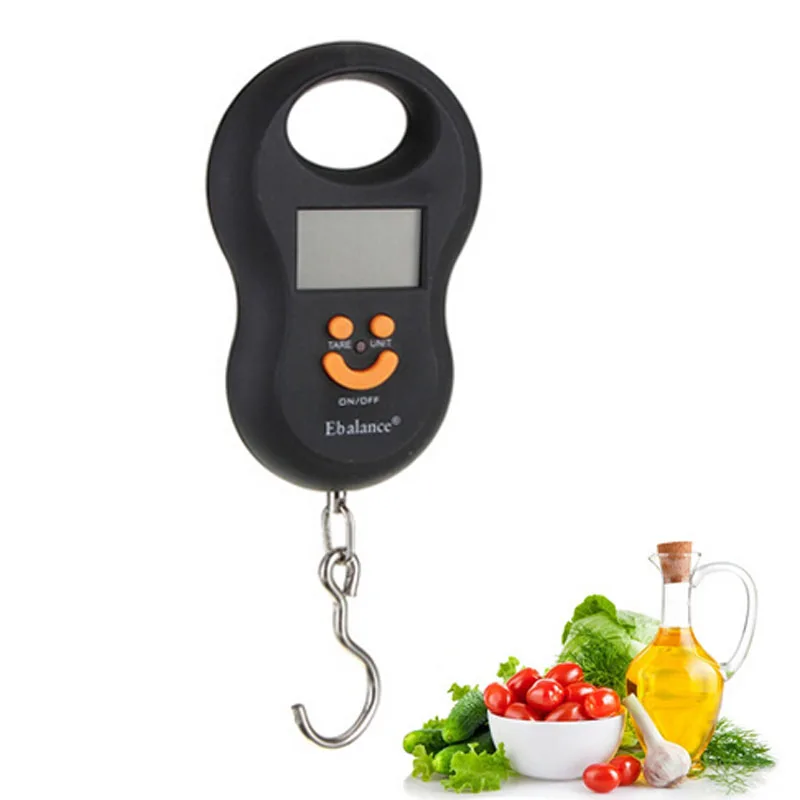 

Electronic Pocket Portable Mini 50kg/5g LCD Digital Fish Hanging High Weight Hook Scales Arrival Random Color
