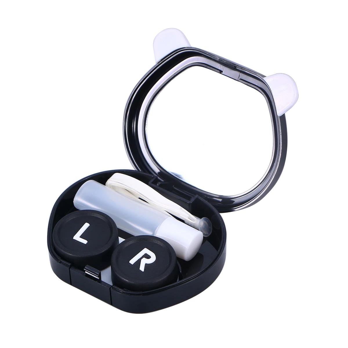 Чехол для ухода за контактными линзами с пандой Дорожный комплект легко