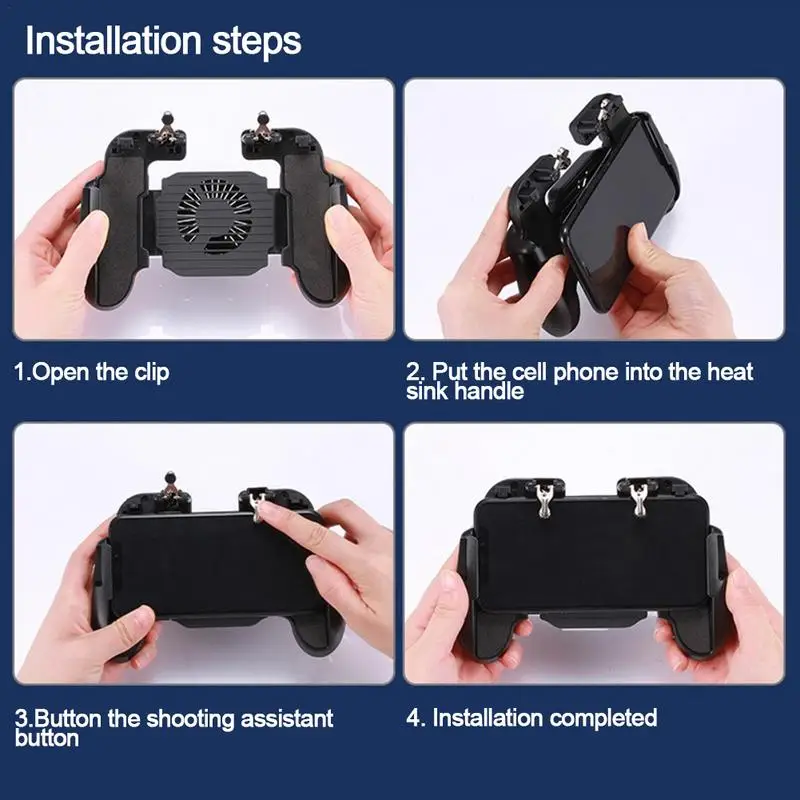 H5 Bluetooth охлаждения игра ручка для PUBG мобильный стрельбы помощи стенд с игровой