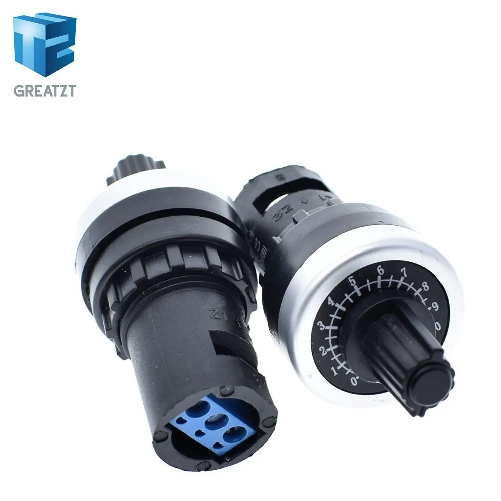 GREATZT LA42DWQ 22 1 K 2 5 10 22mm диаметр горшки поворотный потенциометр преобразователь