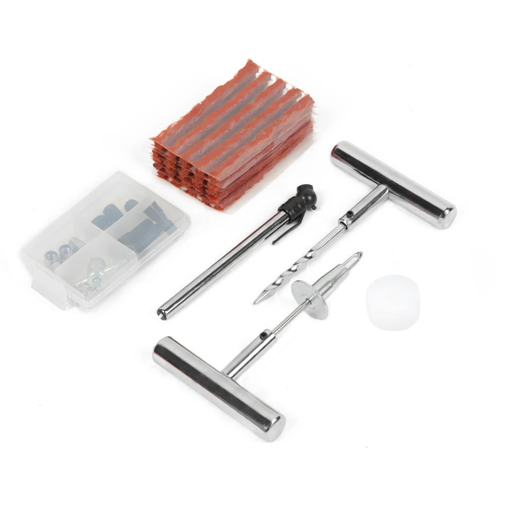 Portable Tire Repair Kit For Car Motorcycle Tractor Trailer Hand Tool Sets With Storage Case Multifunctional Tools | Инструменты