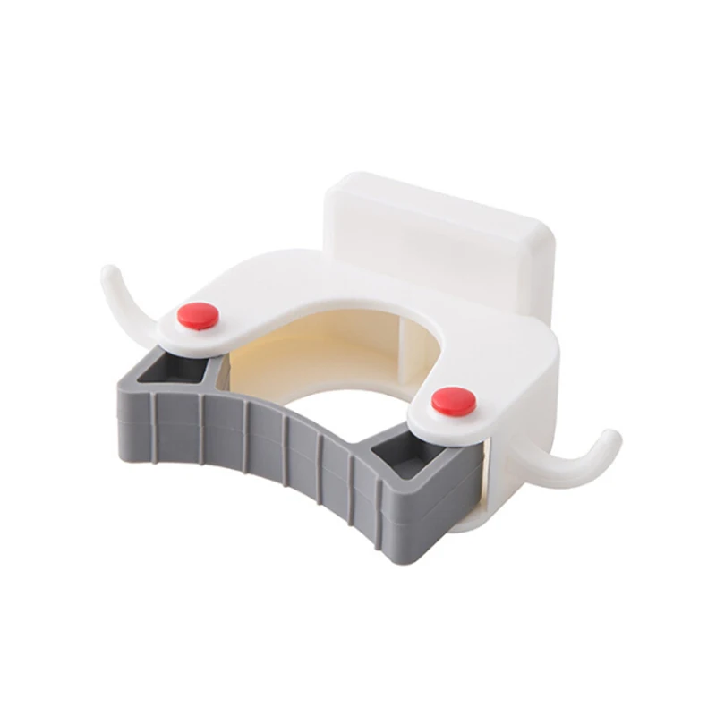 1 крючки зажима Швабра держатель щетки ручка инструмент вешалка настенный