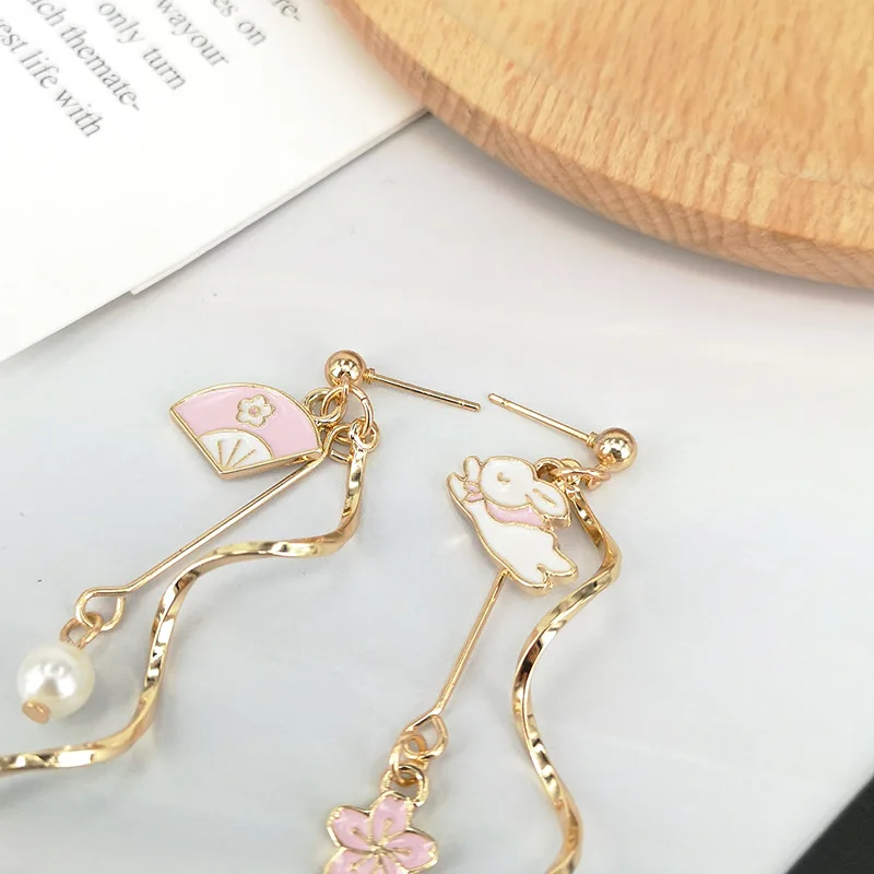 Женские серьги-клипсы Heze rabbit Простые Длинные серьги без ушей | Украшения и