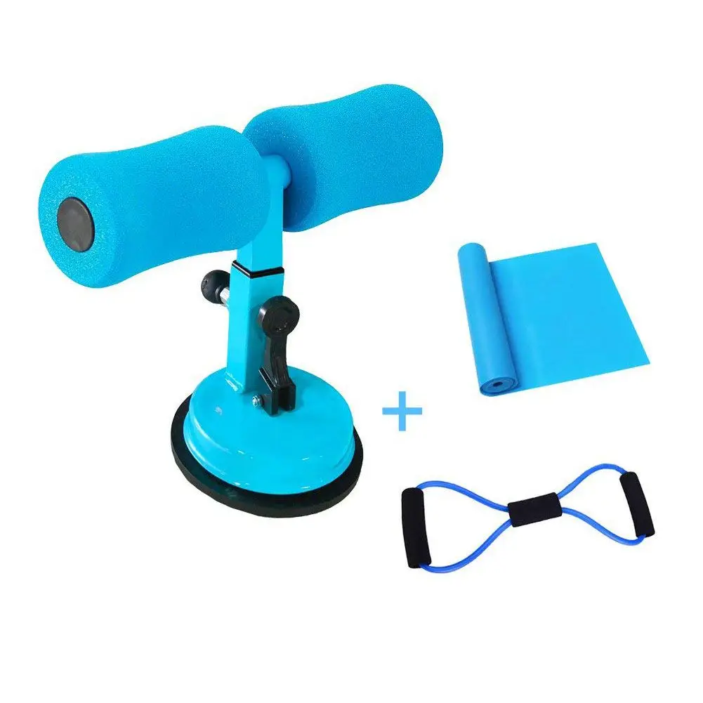 Portable Self-Suction Situp Bar Adjustable Sit Up Equipment Helper fitness equipment Great For Push Ups Muscle Traini |