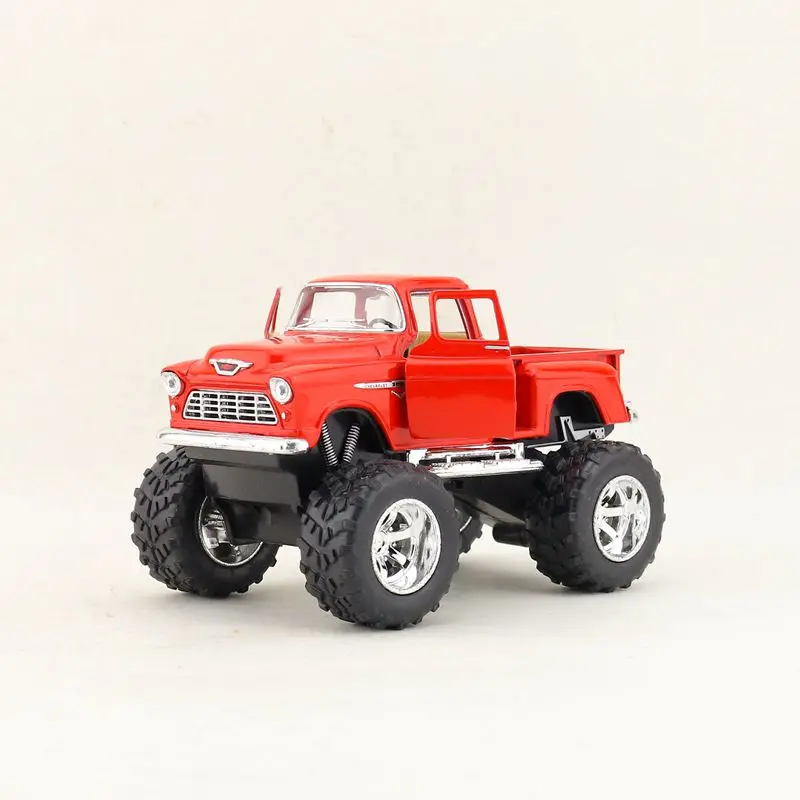 Бесплатная доставка/игрушка KiNSMART/модель под давлением/Масштаб 1:32/1955 Chevy Stepside Off