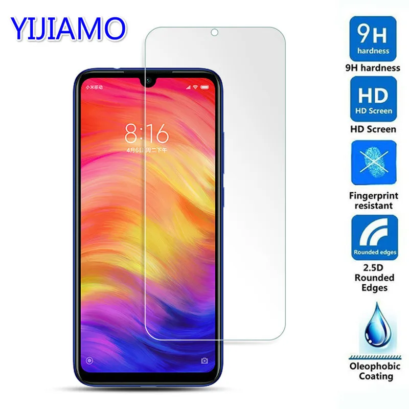 Закаленное стекло 2.5D для Xiaomi Redmi Note 7 защитная пленка 9H Взрывозащищенная Защита экрана Note7 чехол 6 3