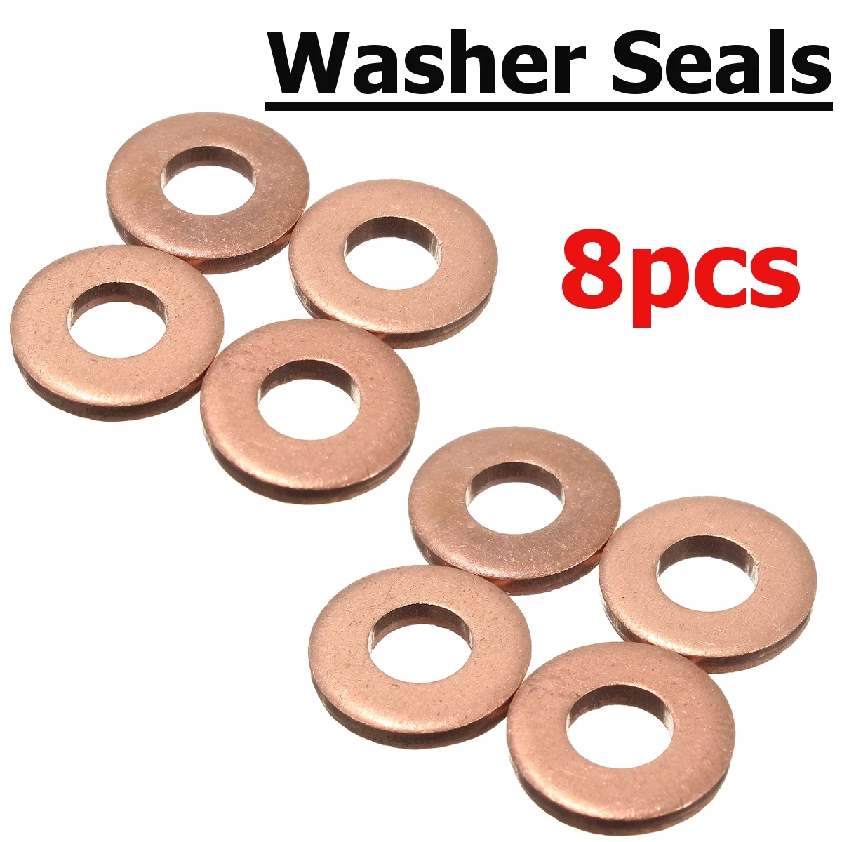Уплотнительное кольцо для Peugeot / Citroen 1 6 HDI 198173 4 шт./8 шт.|washer seals|washers injectorwasher copper |