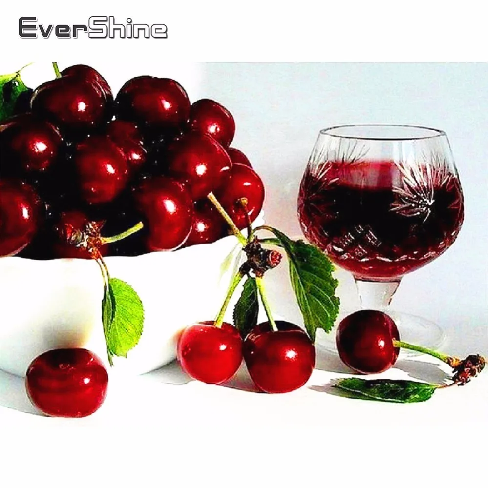Evershine 5D Алмазная мозаика распродажа красное вино Вышивка крестом Полный дисплей