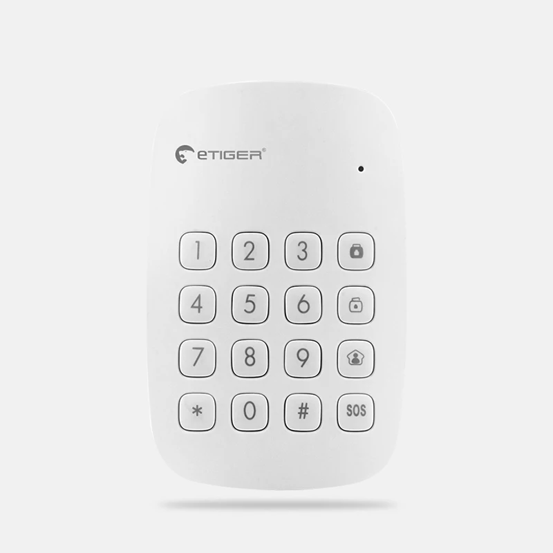Беспроводная сенсорная клавиатура ETIGER K1A для домашней безопасности eTIGER GSM