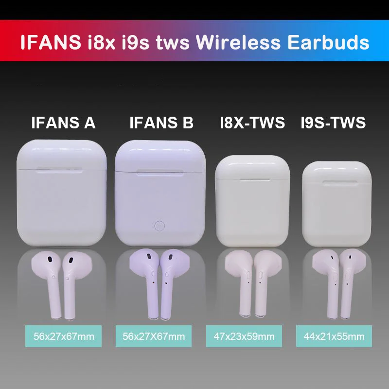 Ifans i8x TWS беспроводные наушники Afans i9s tws Bluetooth Близнецы двойные мини звонки Музыка