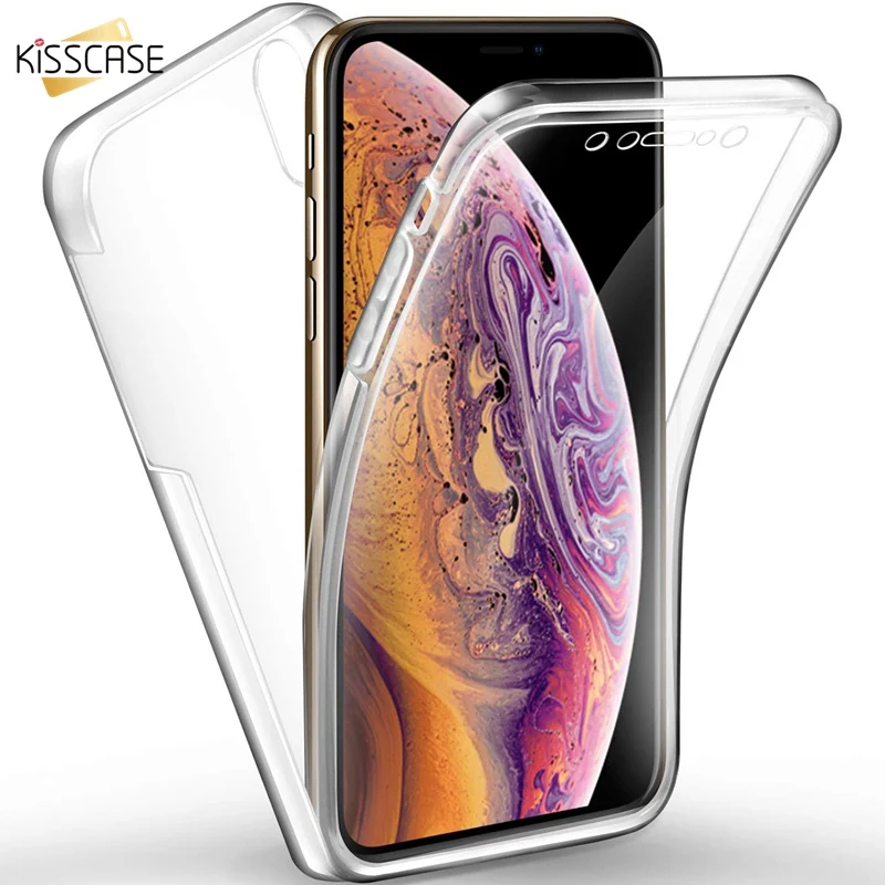 KISSCASE 360 градусов мягкий прозрачный чехол для Huawei P20 Lite P Smart Nova 3i Mate 20 Pro полная