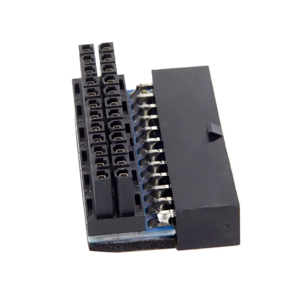 Cablecc ATX 24Pin Female to 24pin Male 90 градусов адаптер питания материнская плата для