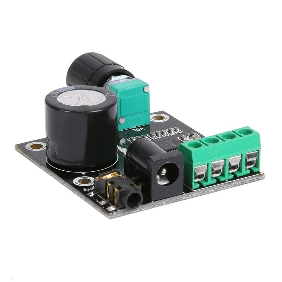 Плата аудио усилителя PAM8610 Mini Stereo AMP цифровой портативный модуль 15 Вт * 2