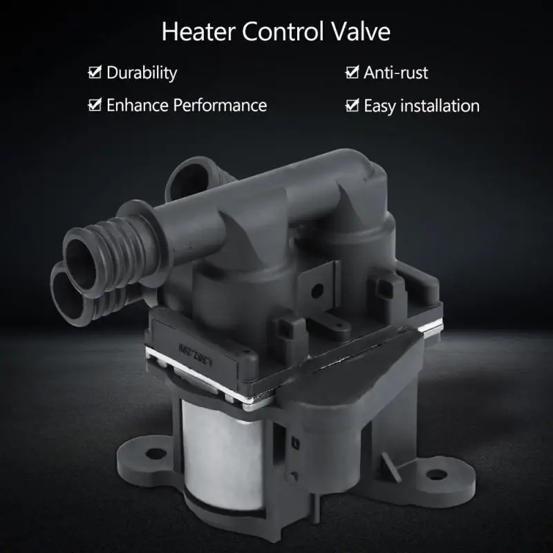 Клапан управления автомобильным нагревателем электромагнитный водяной клапан