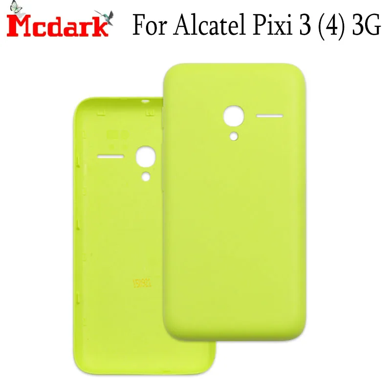 New Battery Case Cover For Alcatel Pixi 3 (4) 3G 4003A 4013D 4013E 4013J 4'' Replacement Back with Side Button Rear Door | Мобильные