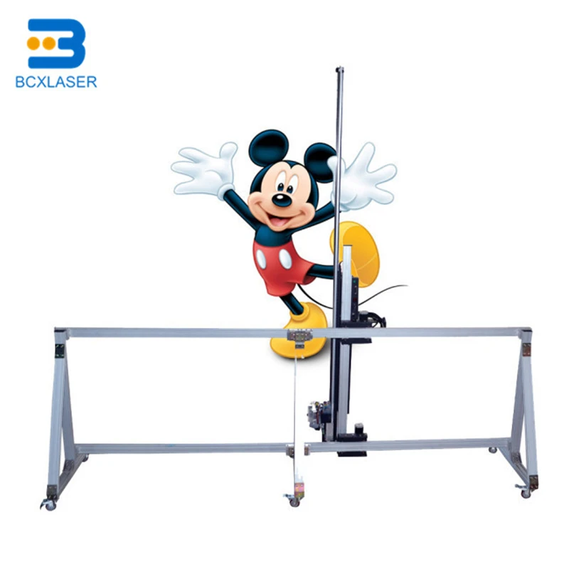 Индивидуальные наружные стены искусства струйный принтер 3D печатная машина с